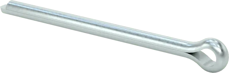 McMaster 98338A285 Zinc-Plated Carbon Steel Cotter Pin, 3/16" Dia × 2-1/2" Long, Pack of 50