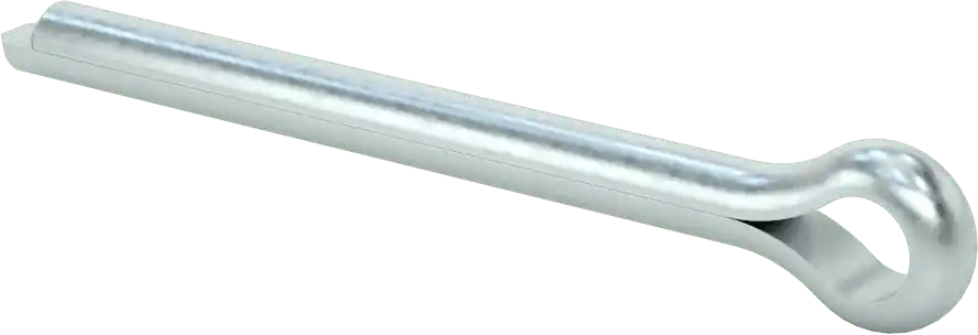 McMaster 98338A360 Zinc-Plated Carbon Steel Cotter Pin, 3/8" Dia × 3-1/2" Long, Pack of 10