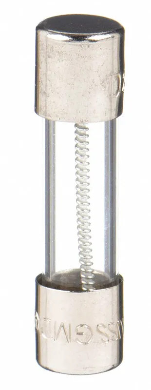 Bussmann GMD-4-R Glass Fuse, GMD Series, Time-Delay, 4 A, 250V AC, 5mm x 20mm, PK 5
