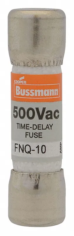 Bussmann FNQ-3-1/2 Midget Fuse, FNQ Series, Time-Delay, 3-1/2 A, 500V AC