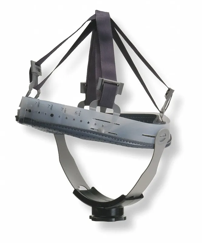 MSA 816645 Hard Hat Suspension, Ratchet 4-Point, For V-Gard, Fits Hat Size 6-1/2 to 8