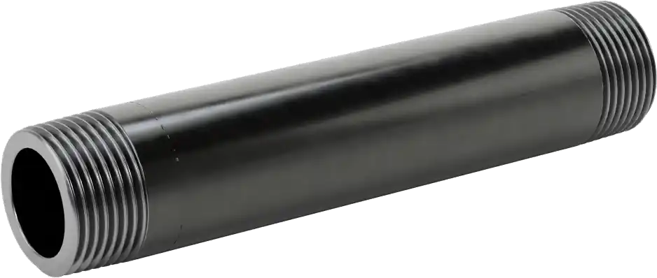 McMaster 4550K199 Thick-Wall Welded Steel Pipe Nipple, Threaded Both Ends, 3/4 NPT, 5" Long, Sch 80, Class 300