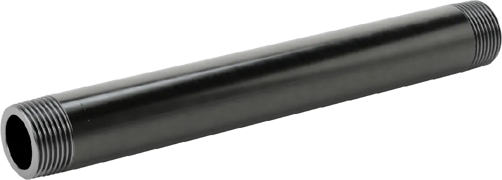 McMaster 4550K214 Thick-Wall Welded Steel Pipe Nipple, Threaded Both Ends, 3/4 NPT, 8" Long, Sch 80, Class 300