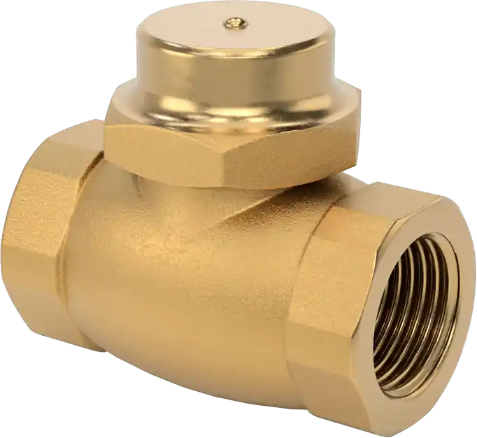 McMaster 4894K47 High-Cycling Threaded Check Valve, Bronze, 1/2 NPT Female, Class 125, 2.87 Cv