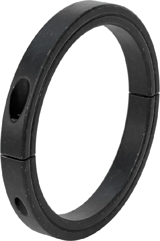 McMaster 60665K66 Clamping Two-Piece Shaft Collar, for 6" Shaft Diameter, Black-Oxide 1215 Carbon Steel