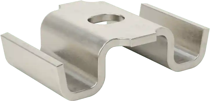 McMaster 6268T41 Metal Bar Grating Clip, Saddle Clip, 304 Stainless Steel