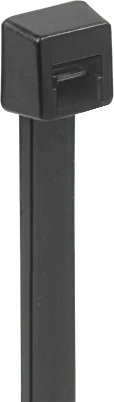 McMaster 7130K55 Nylon Plastic Cable Tie, Standard, 11" Long, 3" Max Bundle Diameter, Black, UV Resistant, Pack of 100