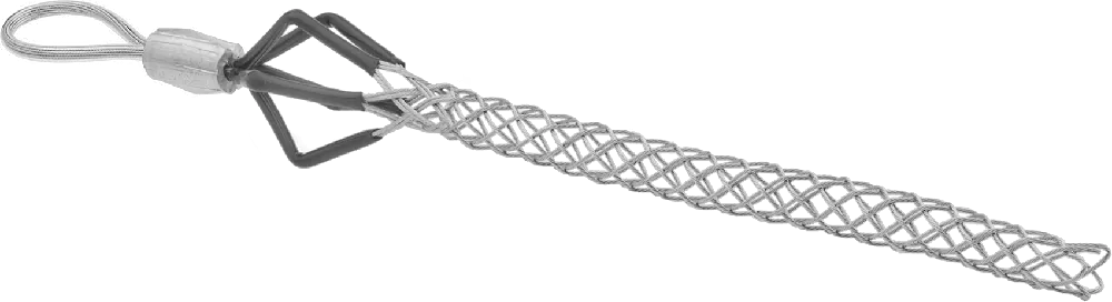 McMaster 7283K8 Cable Pulling Grip, Heavy Duty Double Weave, for 0.37"-0.49" Cable OD, Galvanized Steel, 520 lb