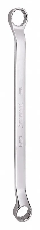 Proto J1028A Double Box Wrench, 7/8 in x 15/16 in, 12-Point, 13-1/2 in OAL, Alloy Steel, Chrome