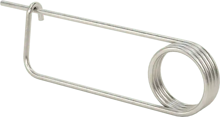 McMaster 90026A103 18-8 Stainless Steel Long-Life Wire-Snap Cotter Pin, 1/16" Wire Diameter, 1-5/8" Usable Length