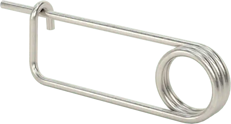 McMaster 90026A104 18-8 Stainless Steel Long-Life Wire-Snap Cotter Pin, 3/32" Wire Diameter, 1-5/8" Usable Length