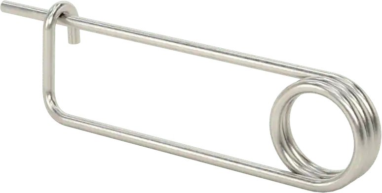 McMaster 90026A105 18-8 Stainless Steel Long-Life Wire-Snap Cotter Pin, 3/32" Wire Diameter, 2" Usable Length