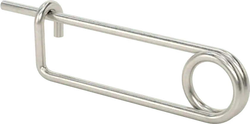 McMaster 90026A110 18-8 Stainless Steel Long-Life Wire-Snap Cotter Pin, 5/32" Wire Diameter, 2-1/2" Usable Length