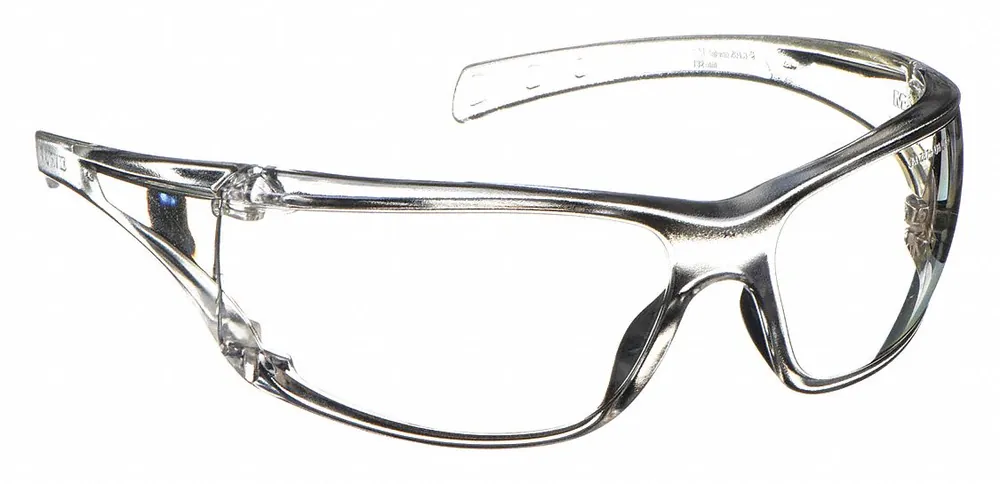 3M 11847-00000-20 Safety Glasses, Gray Lens, Frameless, Anti-Scratch, Virtua AP Series, ANSI Z87.1