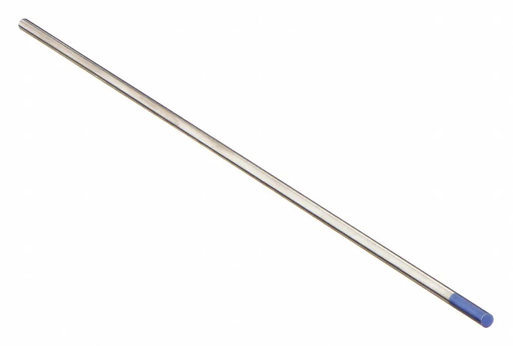 Miller Electric WL2040X7 Tungsten Electrode, 2% Lanthanated, 0.040 in × 7 in, EWLa-2, Blue, Pack of 10