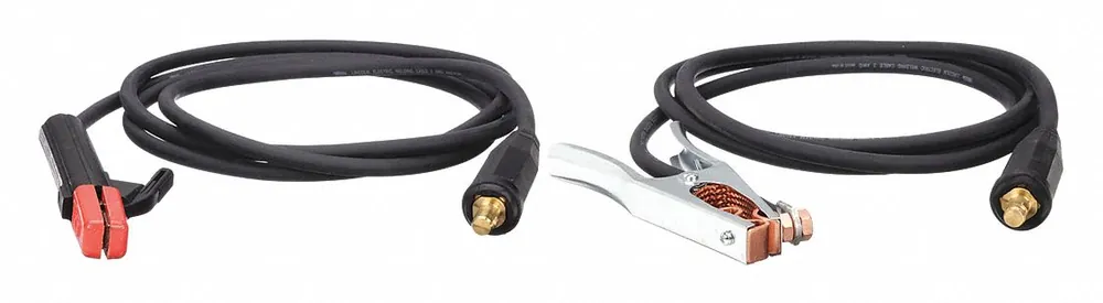 Lincoln Electric K2394-1 Stick Electrode Holder and Cable Assembly, 2/0 AWG, 10 ft