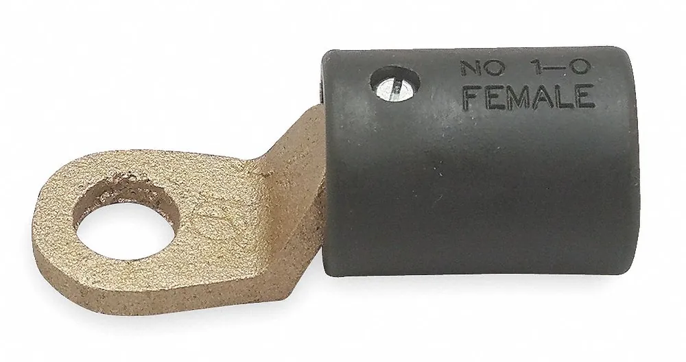 Tweco 95101101 Welding Cable Female Terminal, 180° Offset