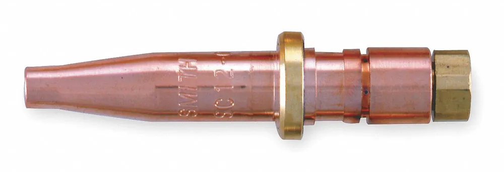 Smith Equipment SC12-0 Cutting Tip, SC12 Series, Size 0, for Acetylene, 1/4-3/8 in