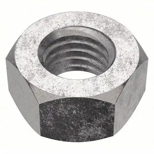 Approved Vendor M51080.160.0001 Hex Nut, M16x2.00, A2 Stainless Steel, Plain, 13mm Ht, PK10