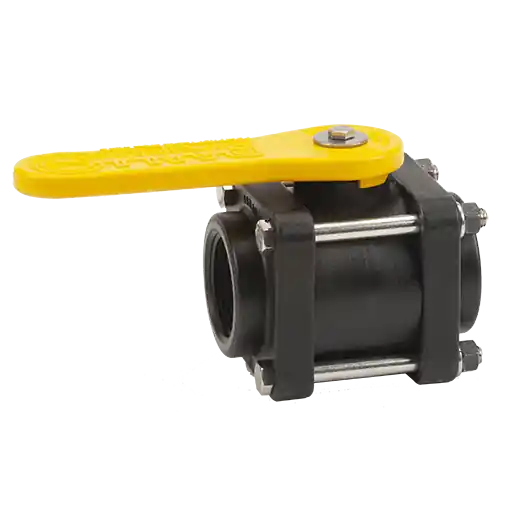 1-1/2" Full Port Poly Ball Valve