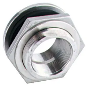 1-1/2" SS Bulkhead Fitting