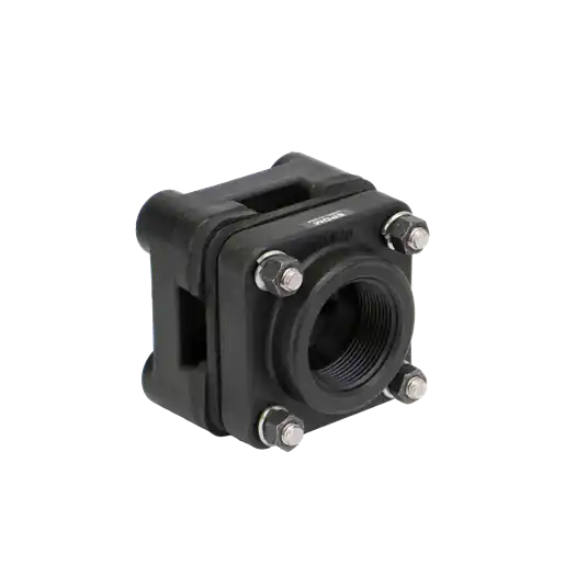 1-1/2" x 2" Threaded "Bottom Drain" EPDM Tank Flange