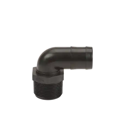 1-1/4" Male Thread x 1-1/4" HB Elbow Fitting