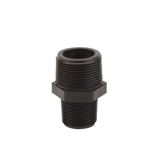 1-1/4" x 1" Poly Reducing Nipple
