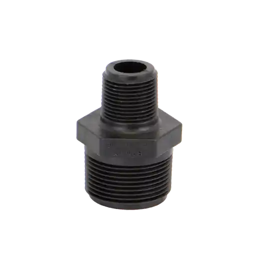 1-1/4" x 3/4" Poly Reducing Nipple