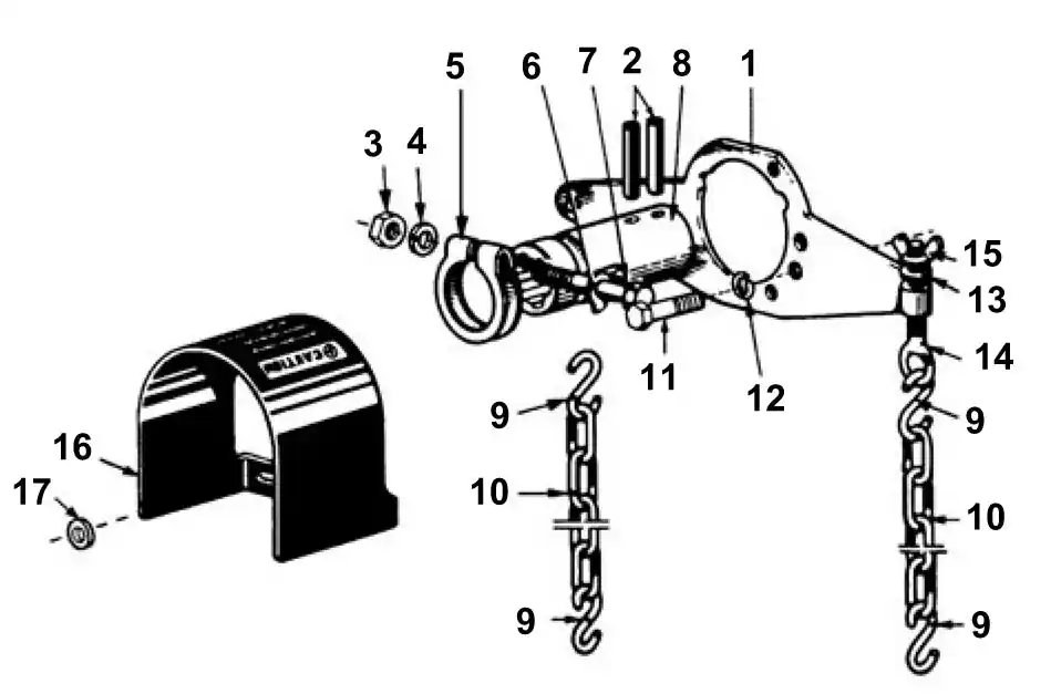 1-3/8" Female PTO Kit (D30/D50/D303/403)