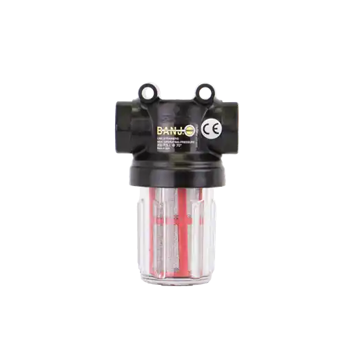 1/2" 30 Mesh Poly Mini "T" Strainer