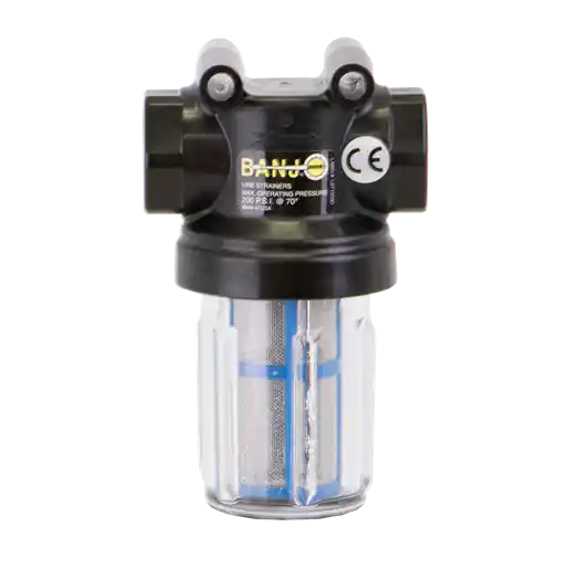 1/2" 50 Mesh Poly Mini "T" Strainer
