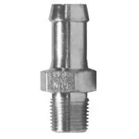 1/2" ID X 1/2" MNPT King Steel Hex Nipple