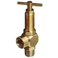 1/4" 50 PSI Brass Relief Valve
