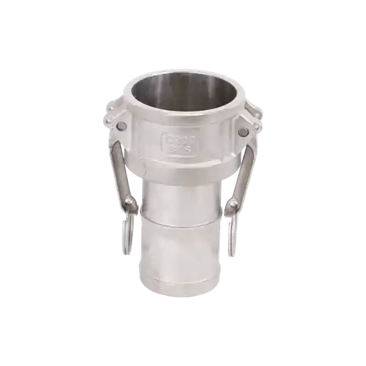 2" Female Coupler x 2" Hose Shank Stainless Steel