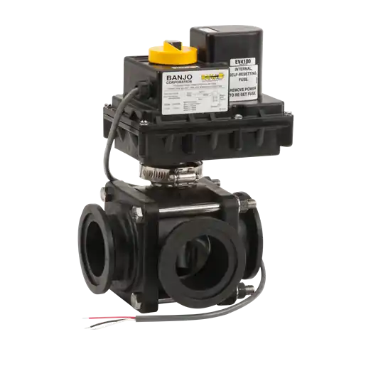 2" Full Port 3-Way Side Load Electric Manifold Valve