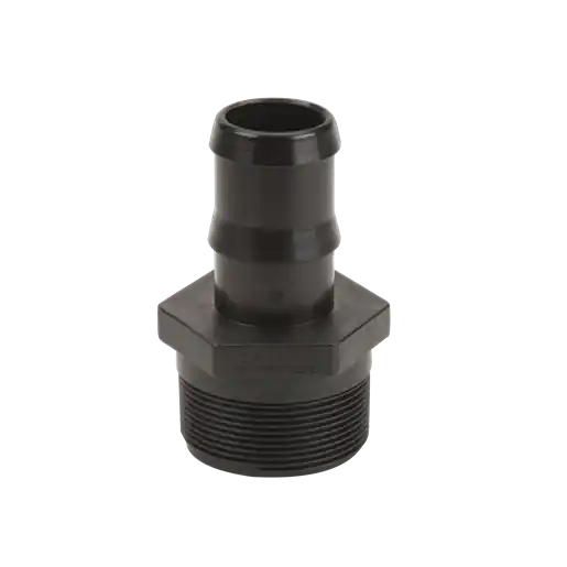 2" Male Thread x 1-1/2" Hose Barb