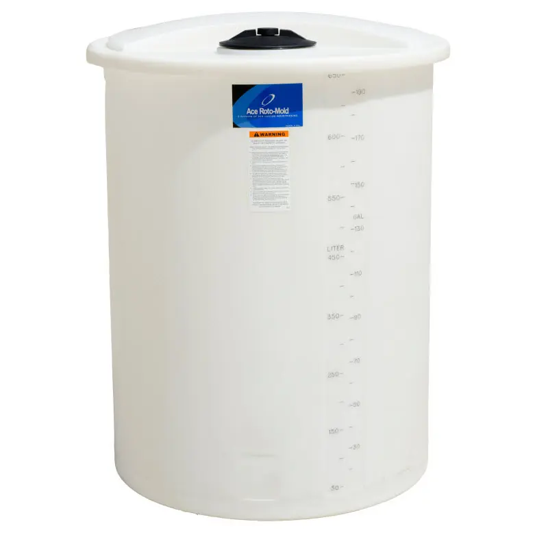 200 Gallon Vertical Flat Top Tank