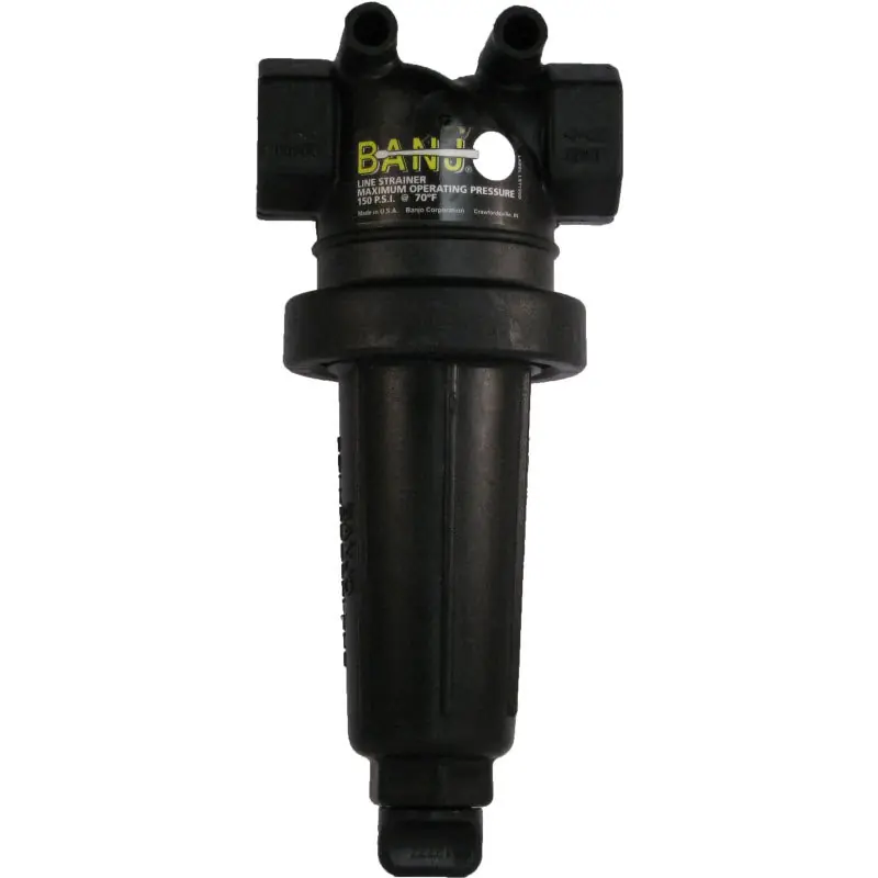 3/4" 16 Mesh Poly "T" Line Strainer