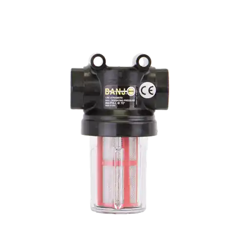 3/4" 30 Mesh Poly Mini "T" Strainer