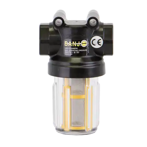 3/4" 80 Mesh Poly Mini "T" Strainer