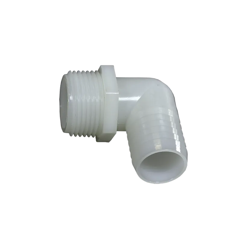 3/4" MNPT x 1" HB Nylon Elbow