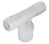 3/8" MNPT x 1/2" Barb Tee - Nylon