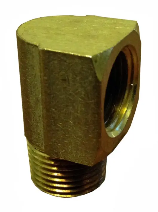 3/8" MNPT x 3/8" FNPT Brass Street Elbow