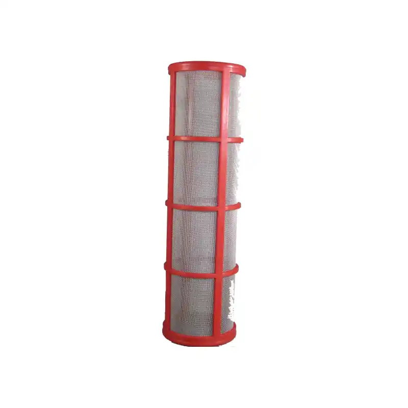 30 Mesh Screen 1-1/4" to 1-1/2" Strainer (Red)