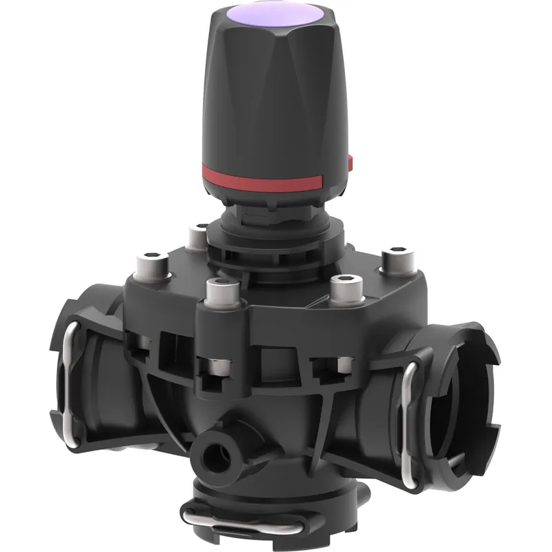 Manual Diaphragm Pressure Relief Control Valve with Fork Coupling (T6F)