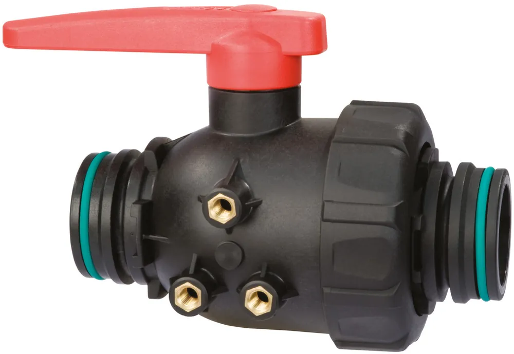 2-Way Ball Valve with T6 Fork Couplings