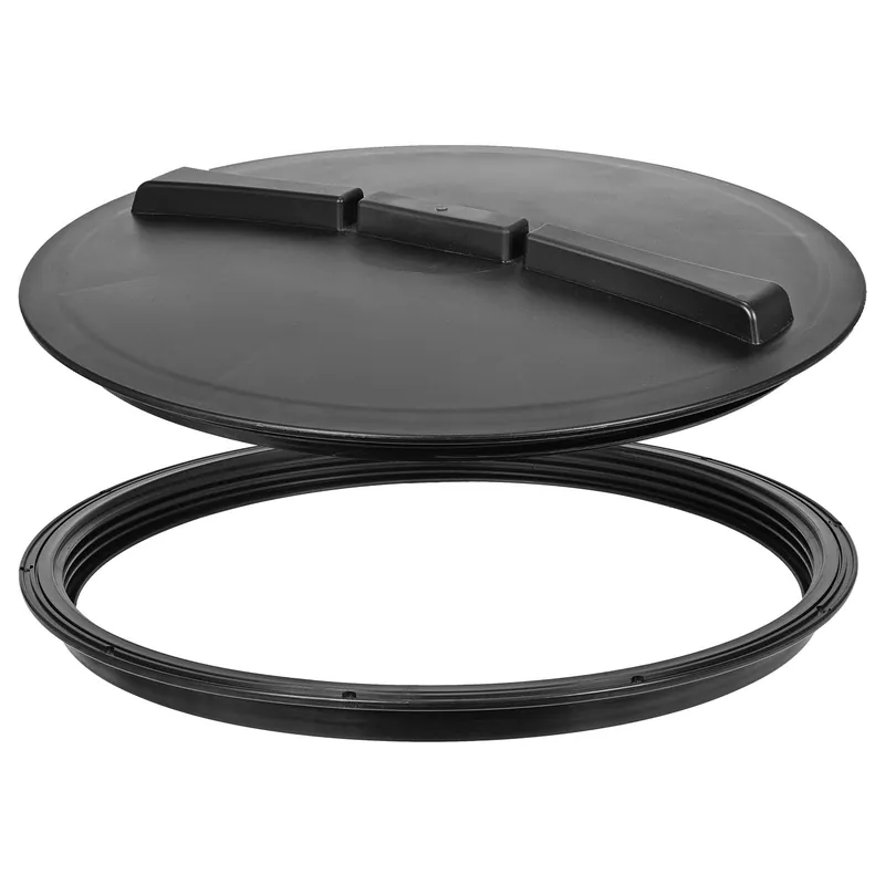 22" Male Threaded Closed Lid & Rim Set - Arag Smooth Line 2 Series