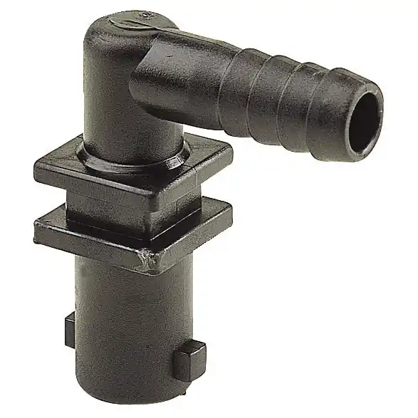 413111 Single Outlet Single Barb Nozzle Body for Dry Boom - 1/2" Barb - Arag