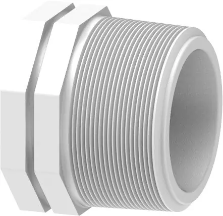 1-1/4" Male NPT x 3/4" Female NPT Reducer Fitting - Nylon (PA)